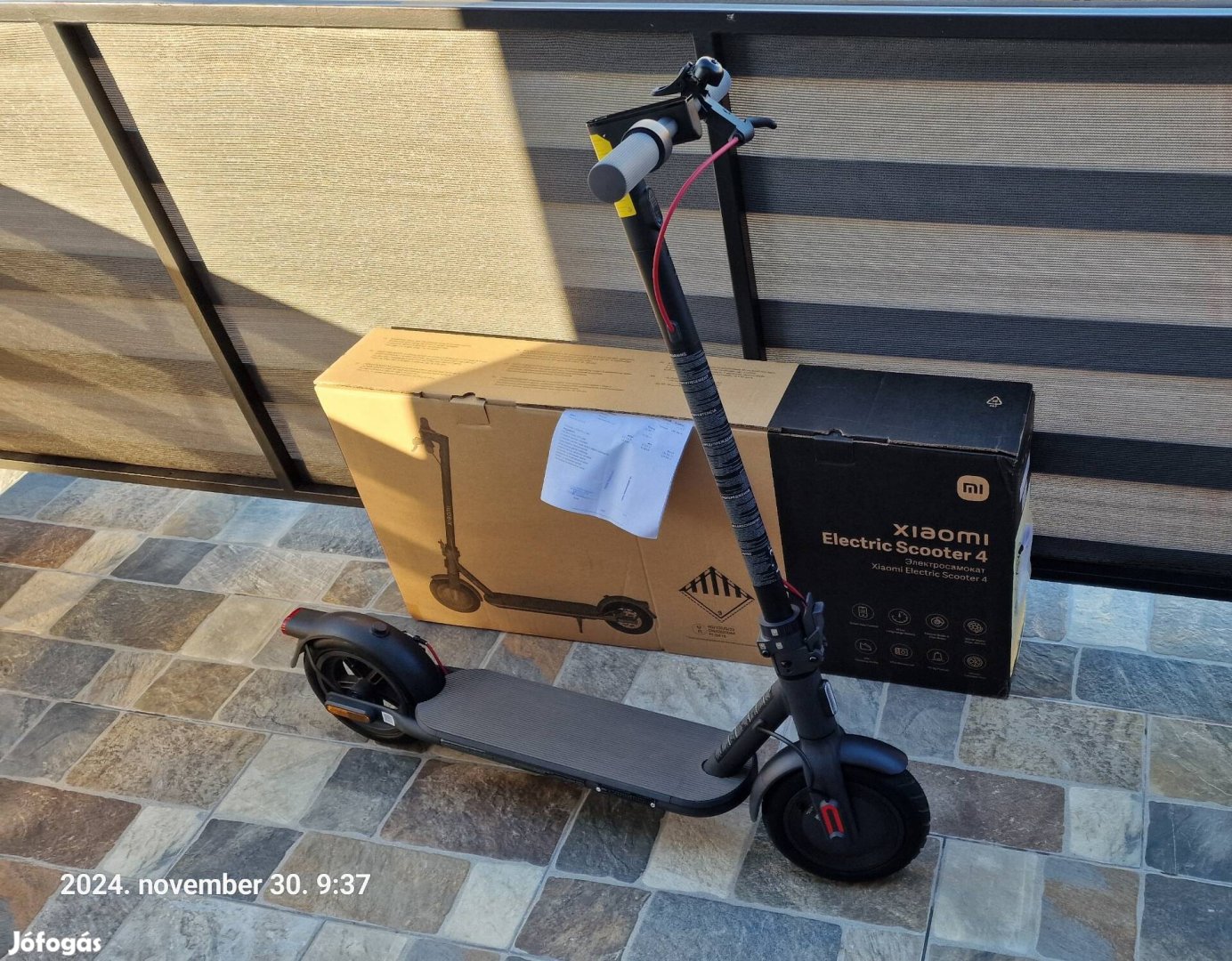 Xiaomi Electric Scooter 4/EU. 20 hónap garancia!