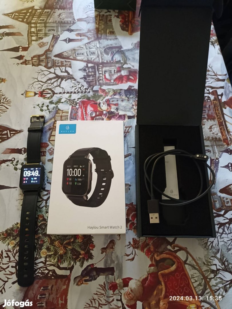Xiaomi Haylou Smart watch 2 okosóra, karóra aktivitásmérő 