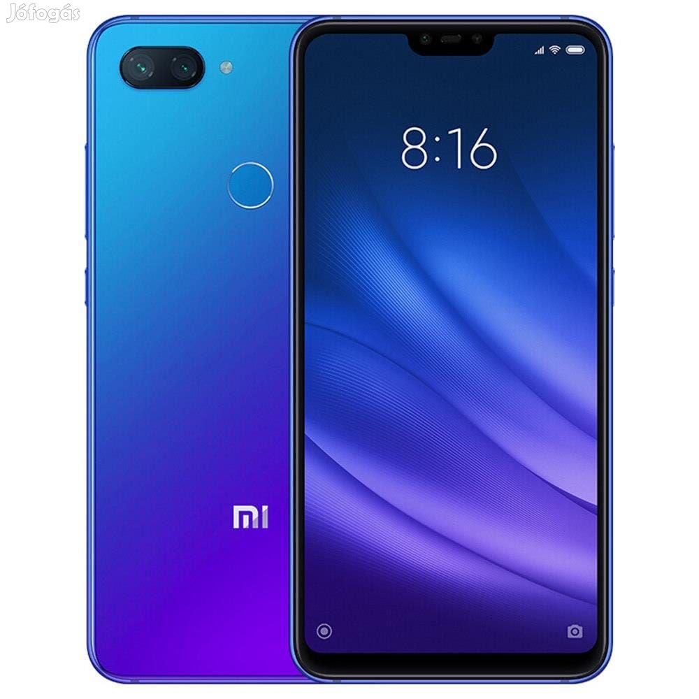 Xiaomi MI 8 Lite (64GB)  - Szín: Kék