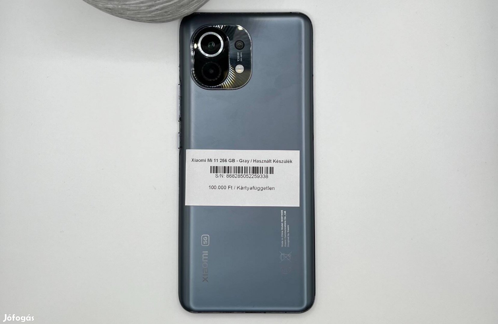 Xiaomi Mi 11 256 GB - Kártyafüggetlen / Használt készülék