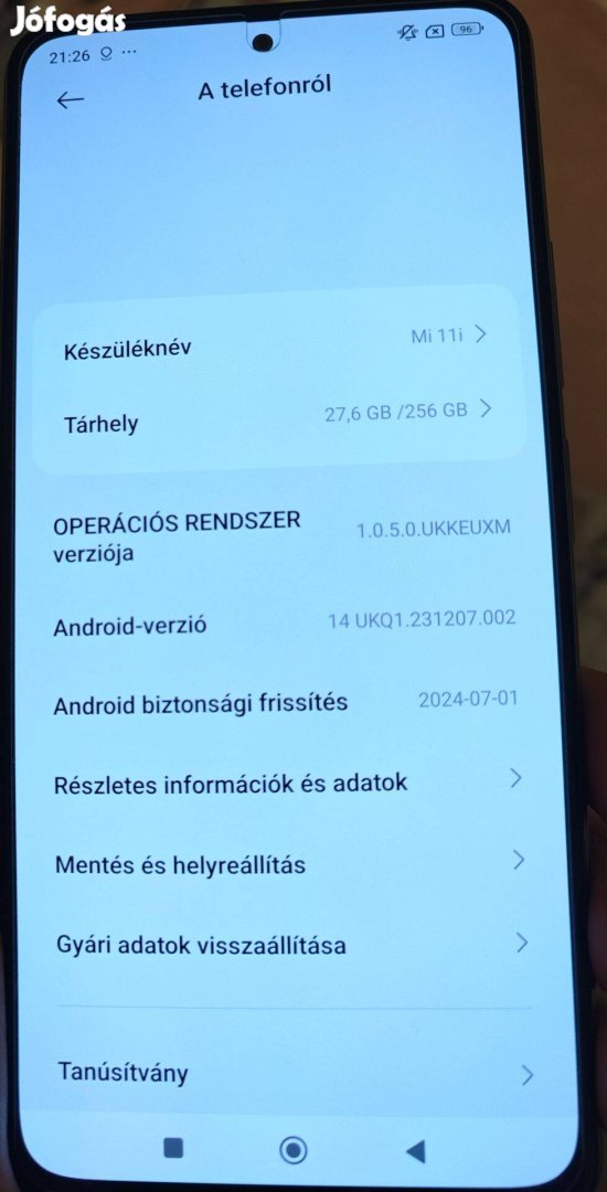 Xiaomi Mi 11i 256 gb