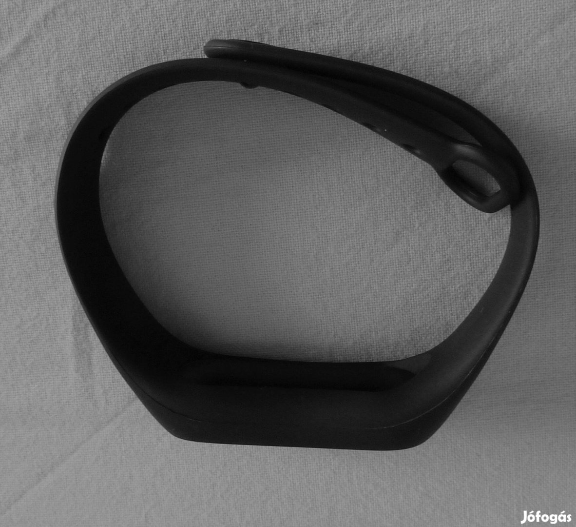 Xiaomi Mi Band 3 ill. 4 fekete szilikon pánt