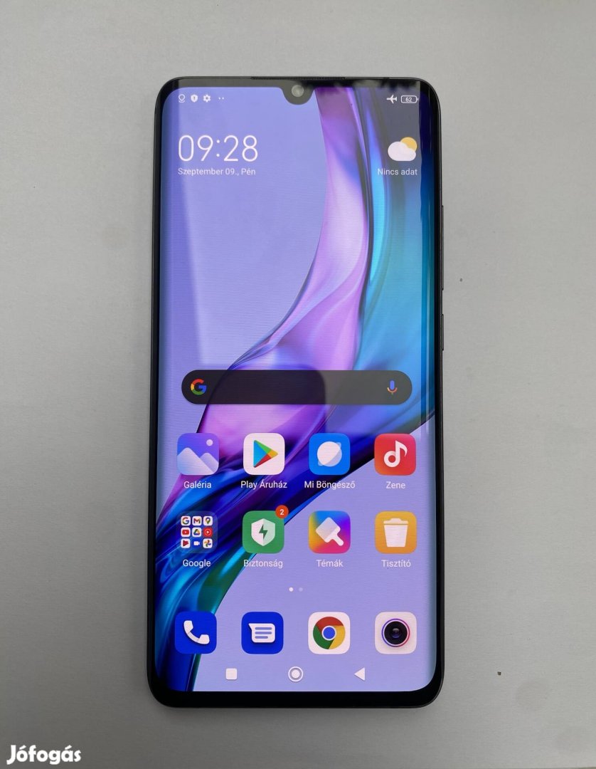 Xiaomi Mi Note 10, 128GB, Kártyafüggetlen