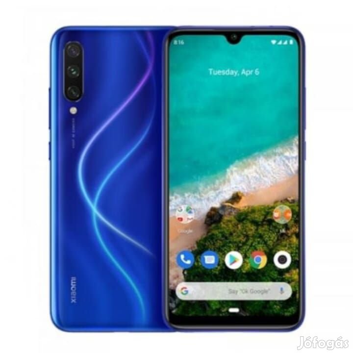 Xiaomi Mi a3 (128GB)  - Szín: Kék