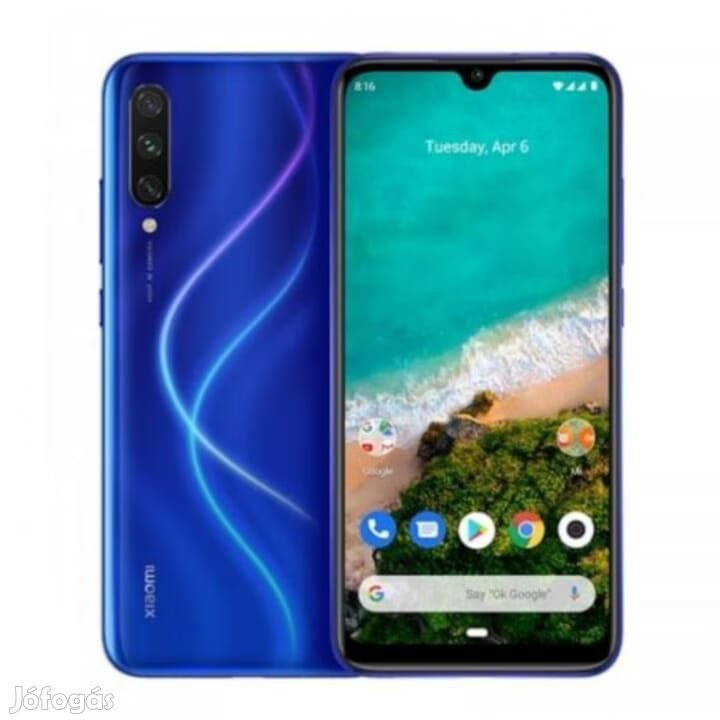 Xiaomi Mi a3 (128GB)  - Szín: Kék