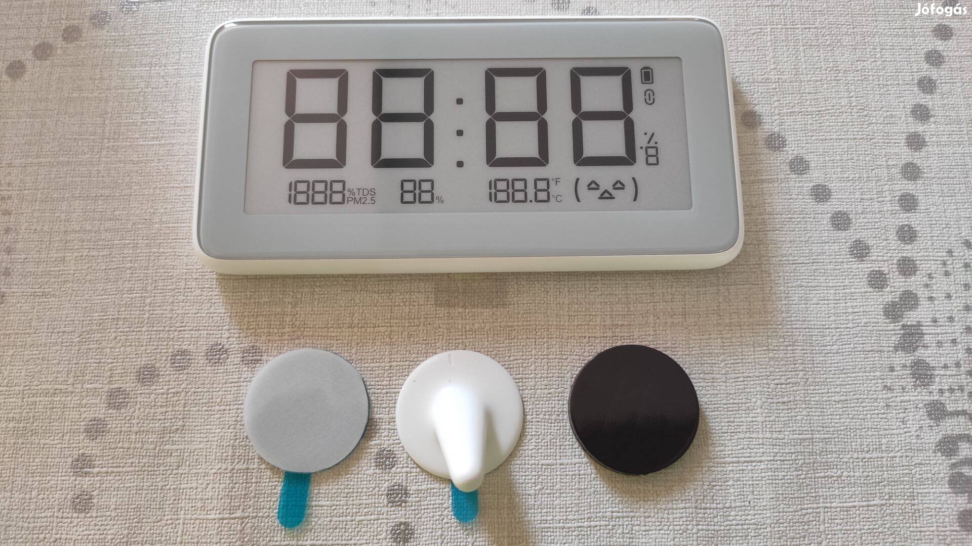 Xiaomi Mijia E-ink hőmérséklet és páratartalom mérő Home Assistant