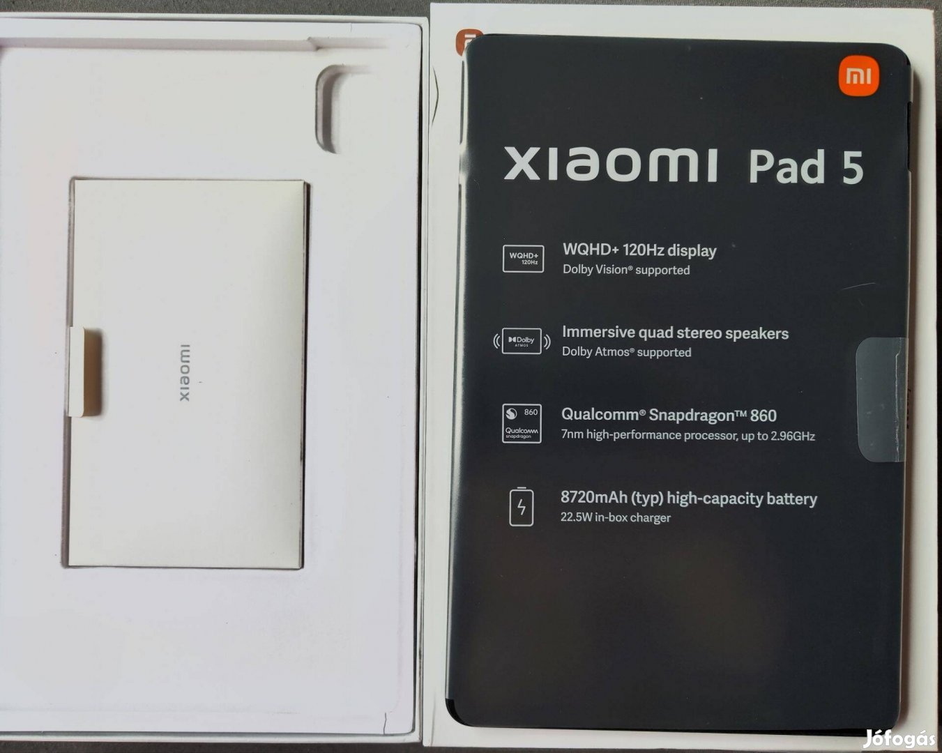 Xiaomi Pad 5 táblagép újszerű állapotú + érintő ceruza
