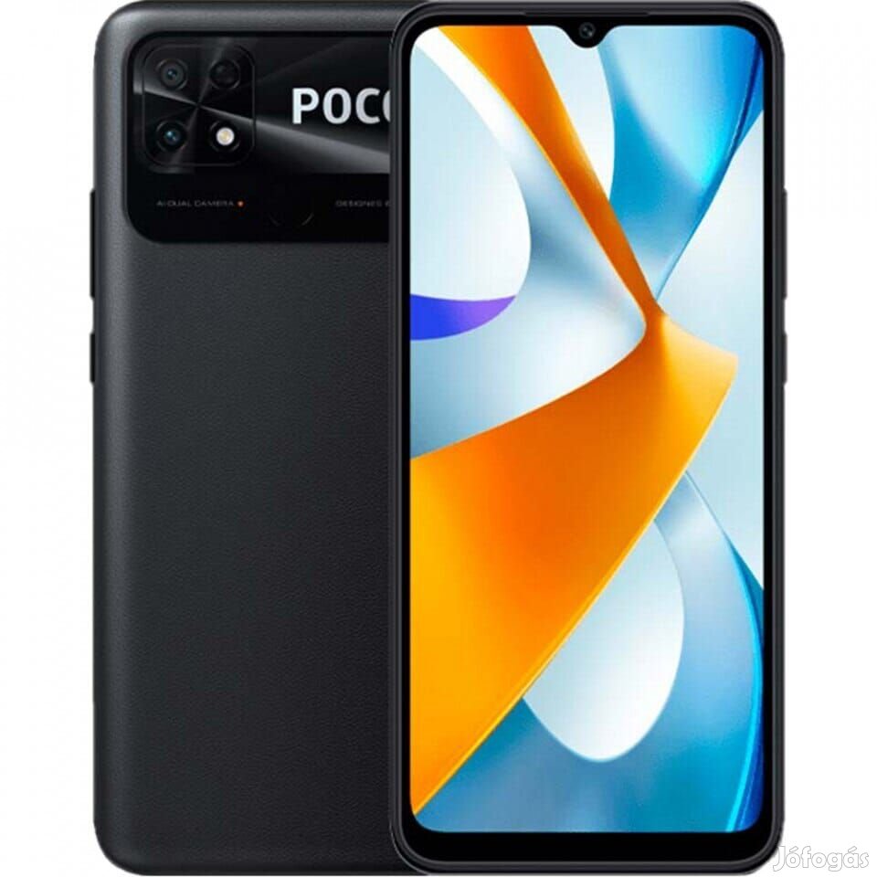 Xiaomi Poco C40 (32GB)  - Szín: Fekete