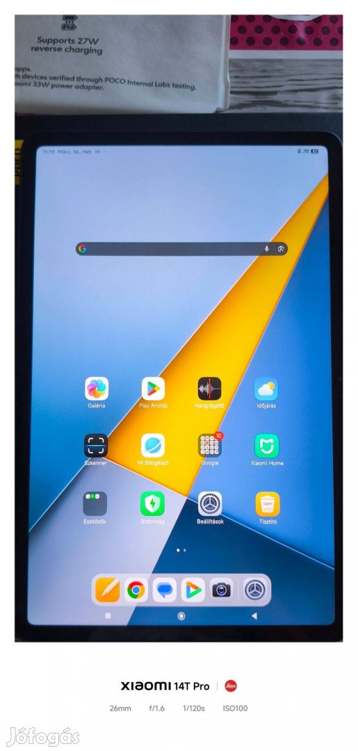 Xiaomi Poco Pad M1 - Újszerű