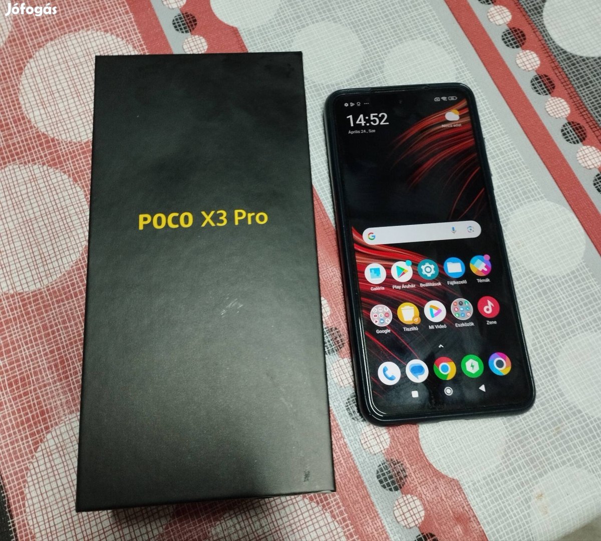 Xiaomi Poco X3 Pro 8 + 256 GB Kék , Dobozában fóliával és tokkal