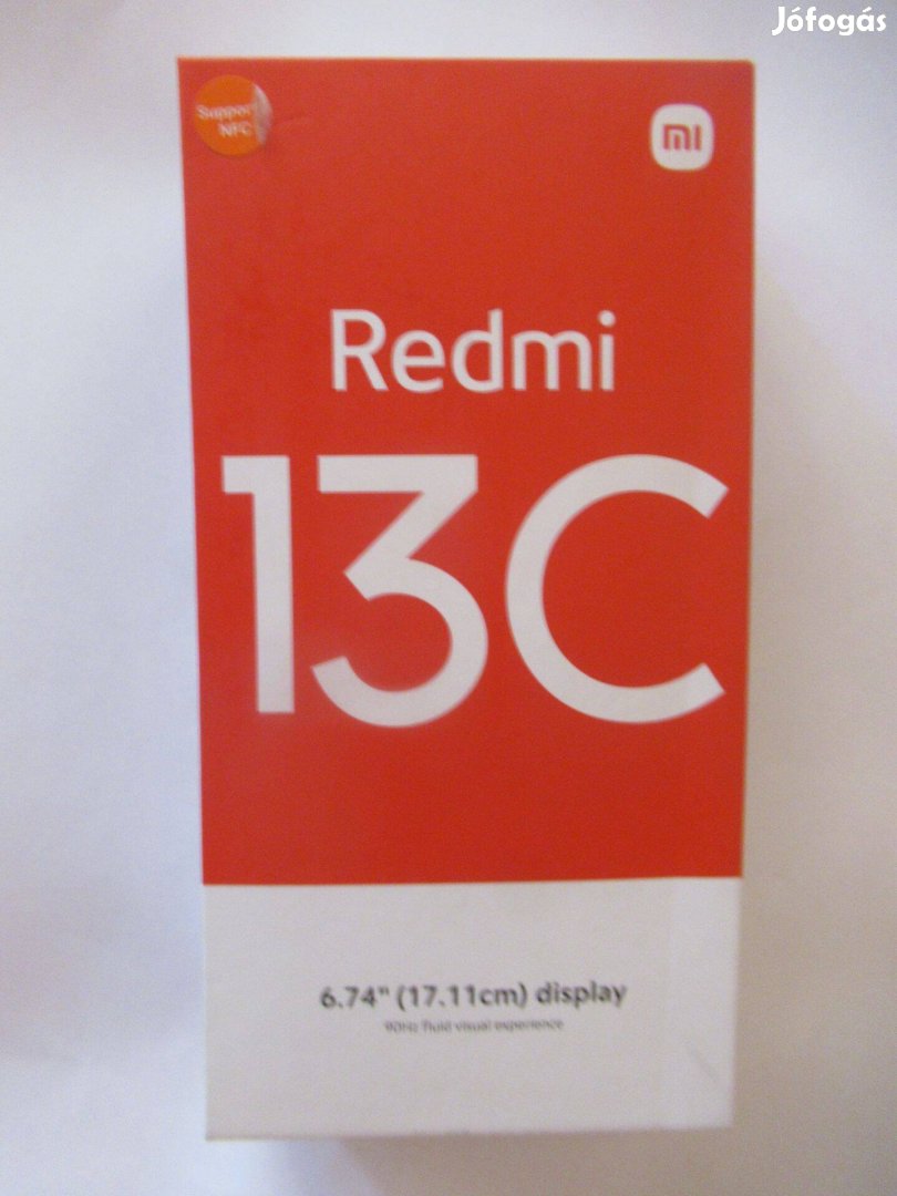 Xiaomi Redmi 13 C 4GB RAM 128GB ROM szűz új,dobozában!
