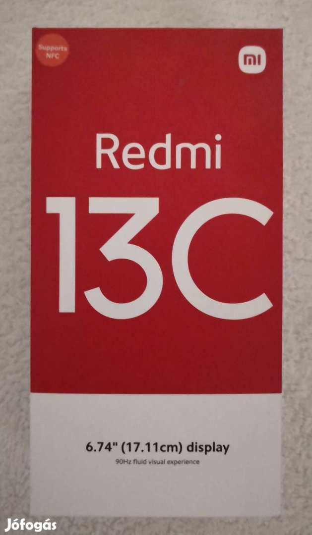 Xiaomi Redmi 13 C.új.1 év garanciával. ~1 hónapos. 