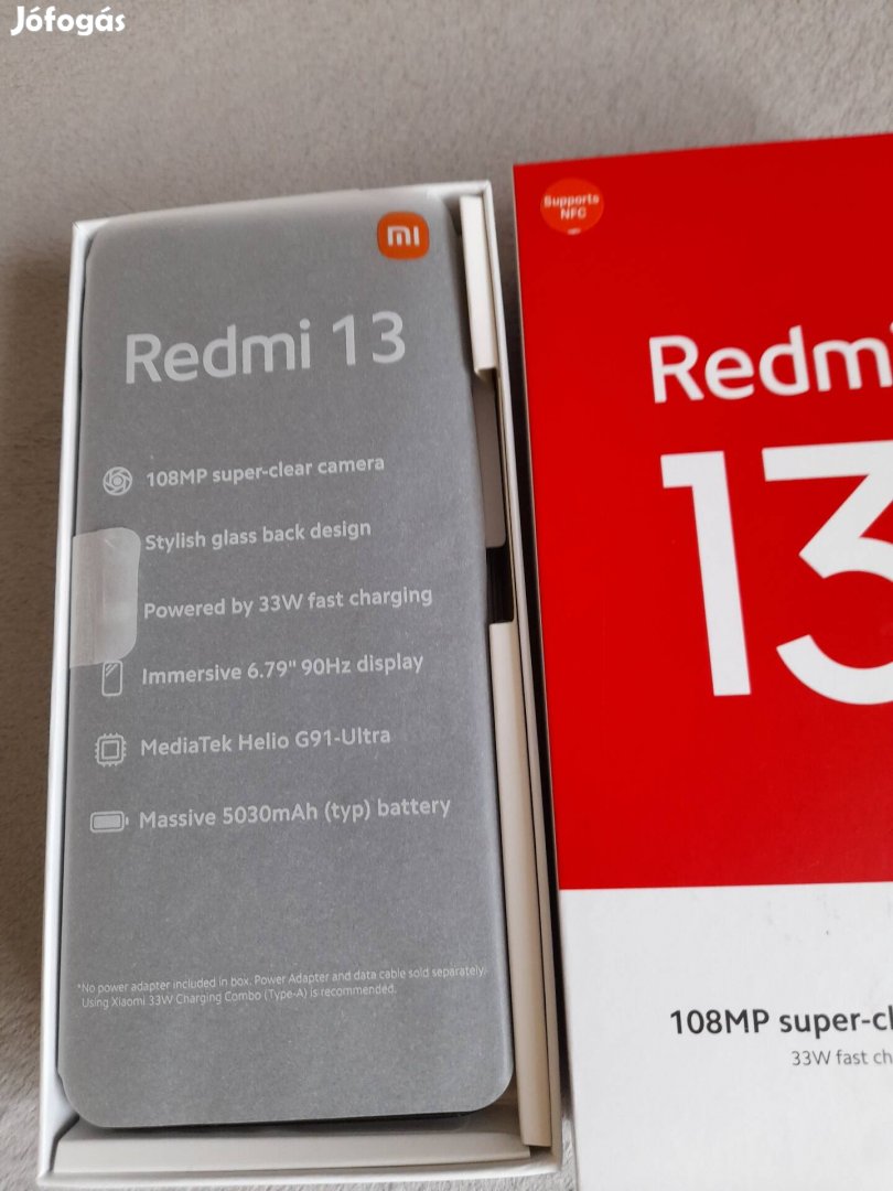 Xiaomi Redmi 13  Új! Mobiltelefon Eladó  Budapest