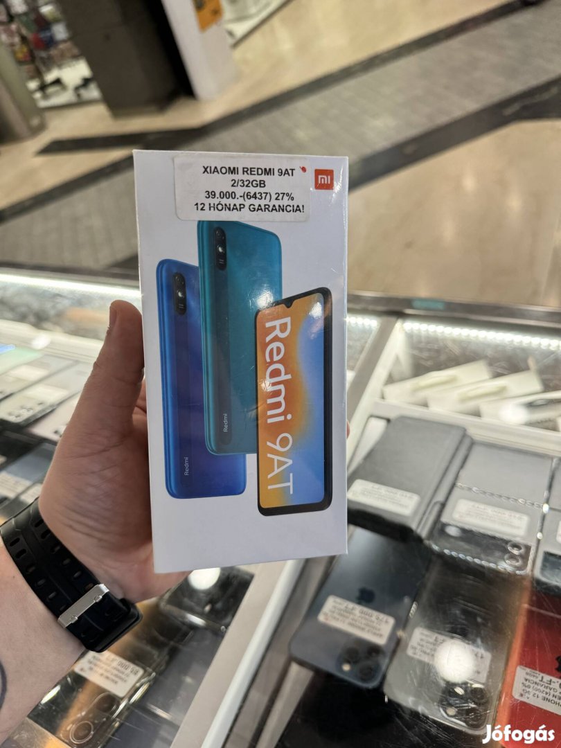 Xiaomi Redmi 9AT Kék 32GB Kártyafüggetlen 