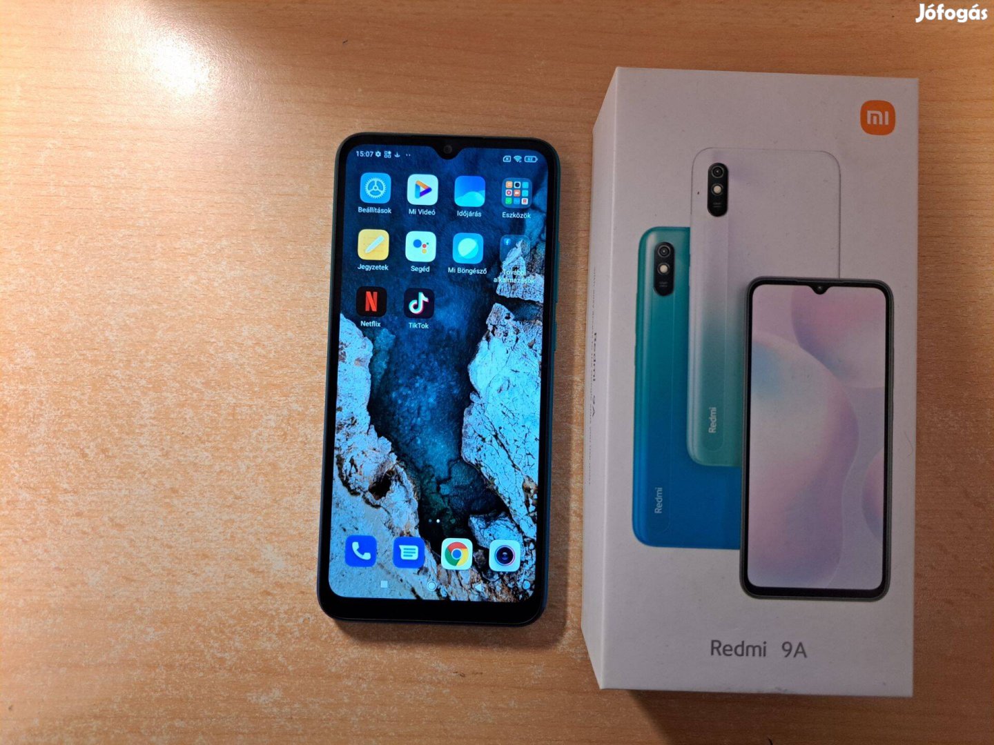 Xiaomi Redmi 9A Dual Független Újszerű Green Garis !