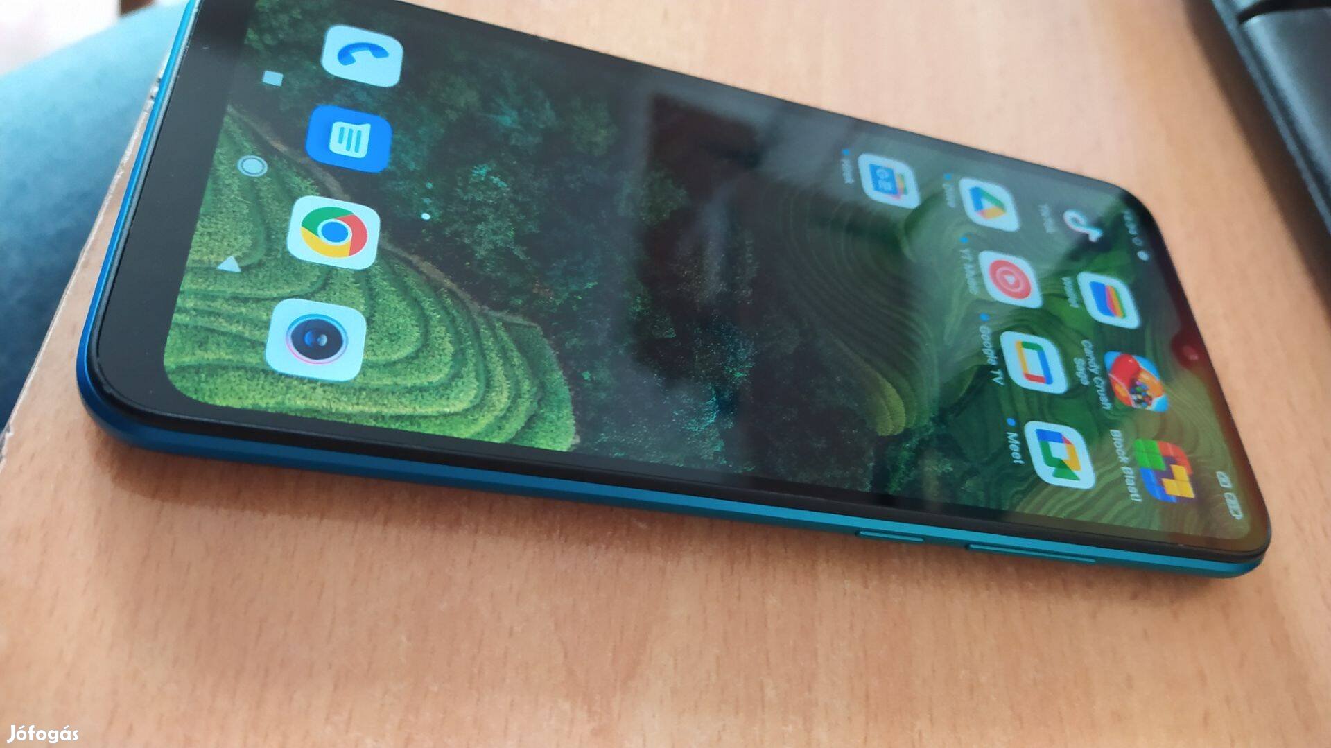 Xiaomi Redmi 9A újszerű, tokkal, karcmentes