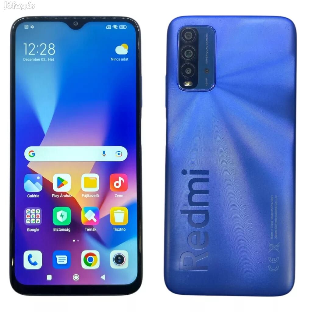 Xiaomi Redmi 9T (128GB)  - Szín: Kék