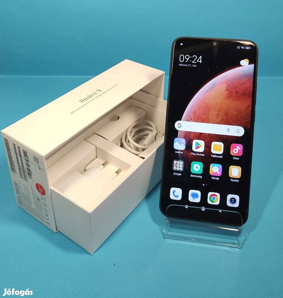 Xiaomi Redmi 9 Carbon Grey 32GB dual sim-es karcmentes mobiltelefon el