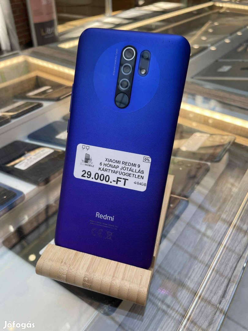 Xiaomi Redmi 9 jótállással