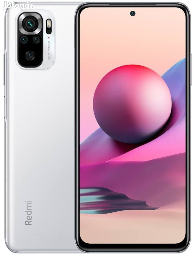 Xiaomi Redmi Note 10S (128GB)  - Szín: Fehér