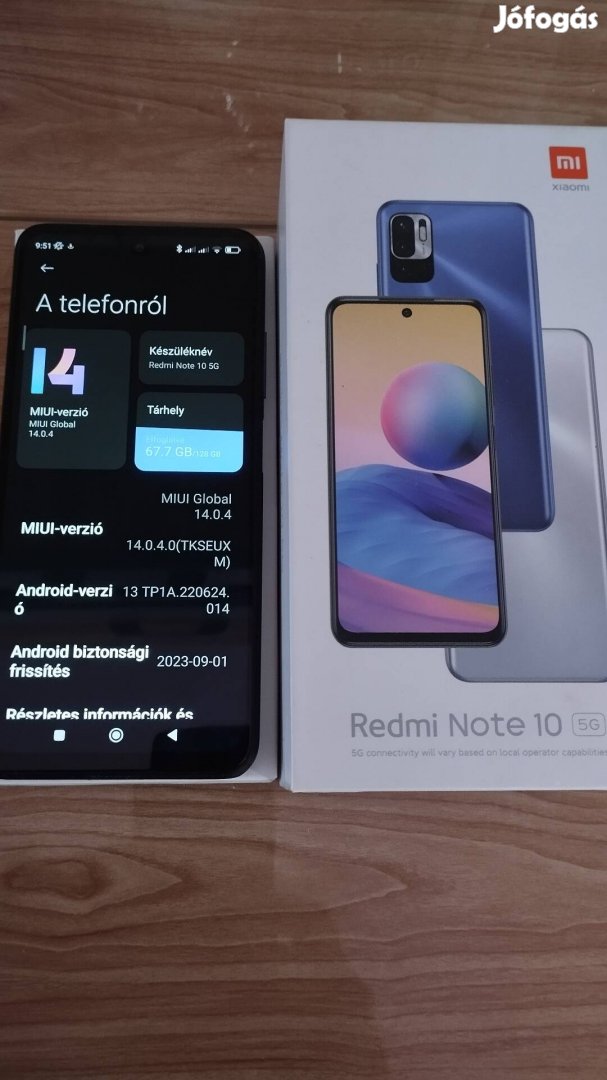 Xiaomi Redmi Note 10 5G 4+3GB