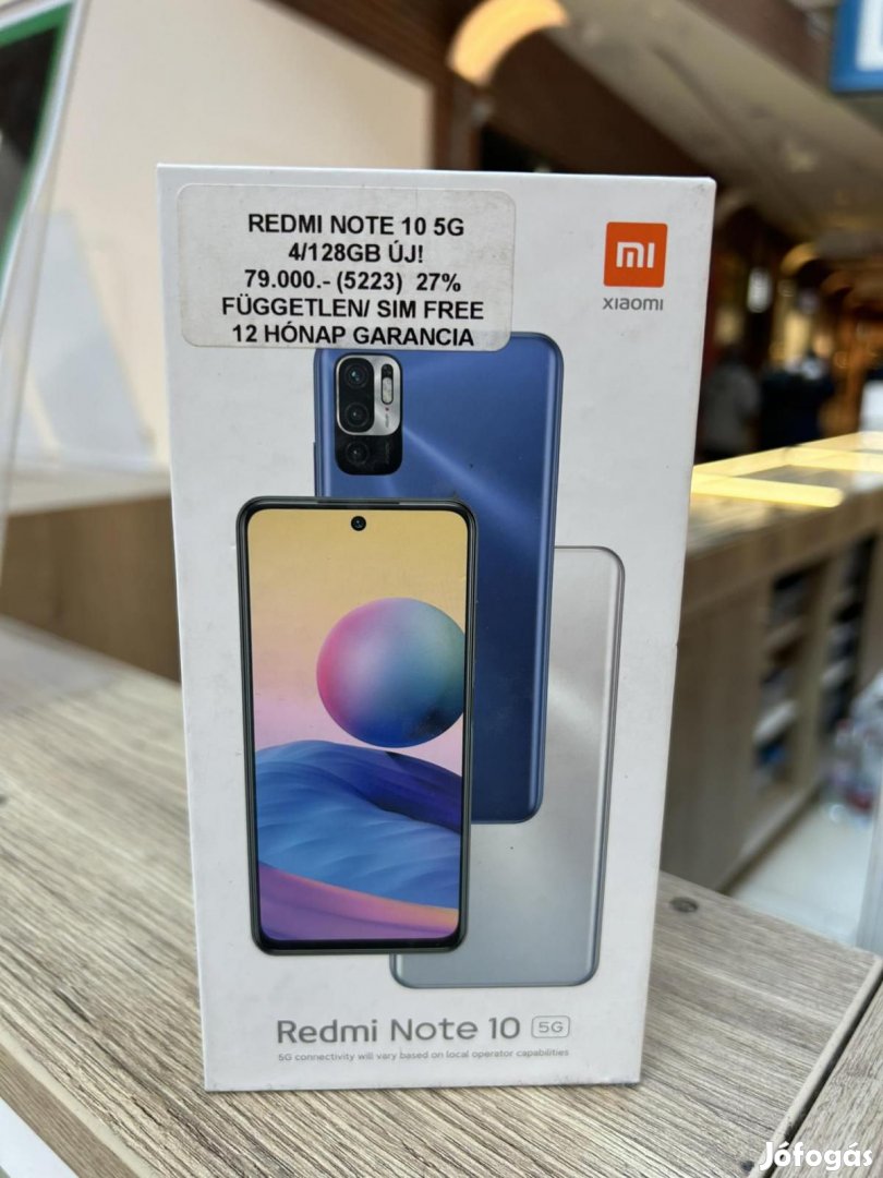 Xiaomi Redmi Note 10 5G Dual Sim 128 GB, 12 hó garancia