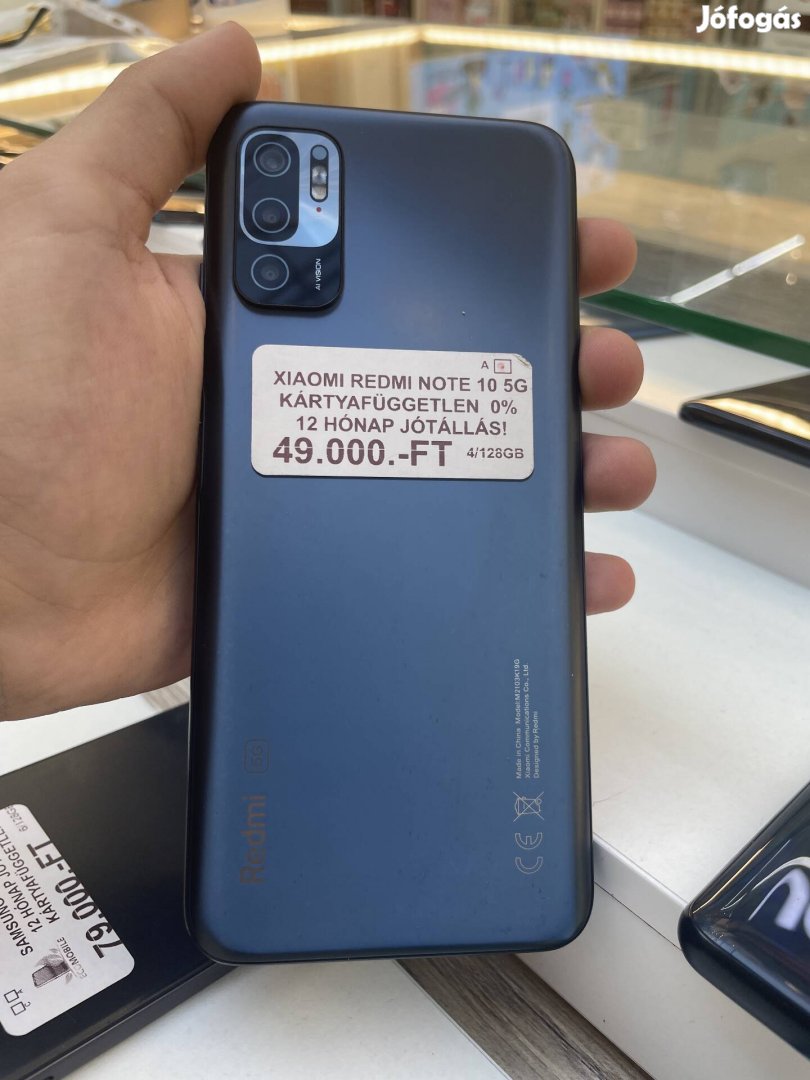 Xiaomi Redmi Note 10 5G( 12 hónap jótállással)