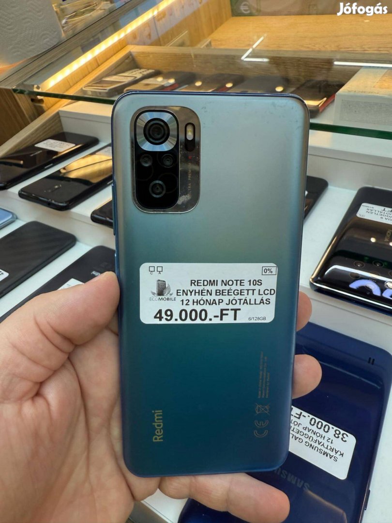 Xiaomi Redmi Note 10s Jótállással