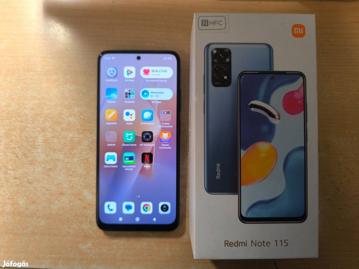 Xiaomi Redmi Note 11S 6+2/128GB Független Újszerű Gray Garis !