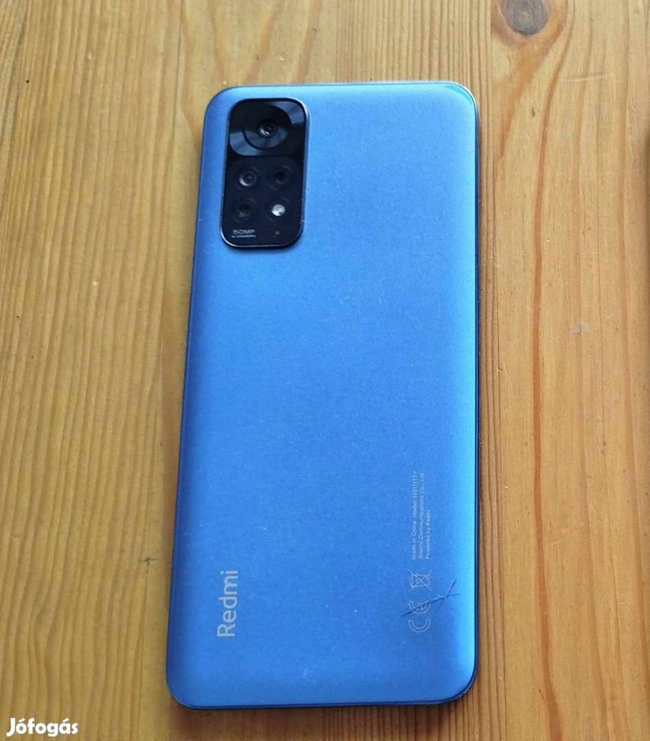 Xiaomi Redmi Note 11 Dual Sim 4+2/128 független NFC, kék