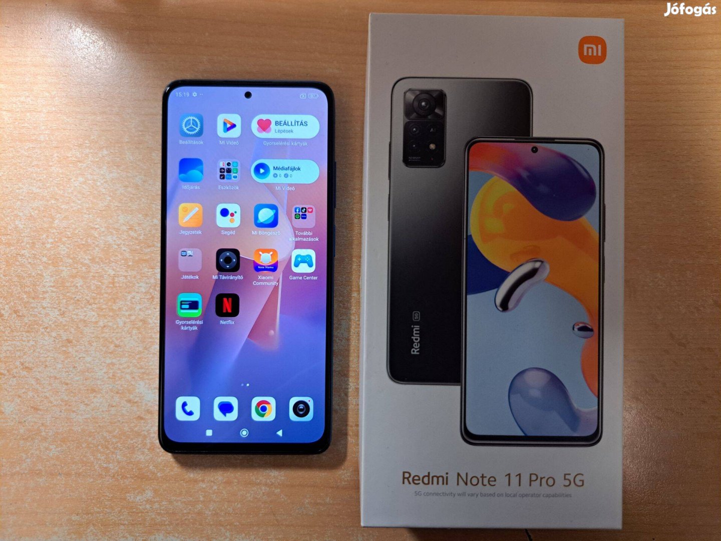 Xiaomi Redmi Note 11 Pro 5G Független Kék Garis !