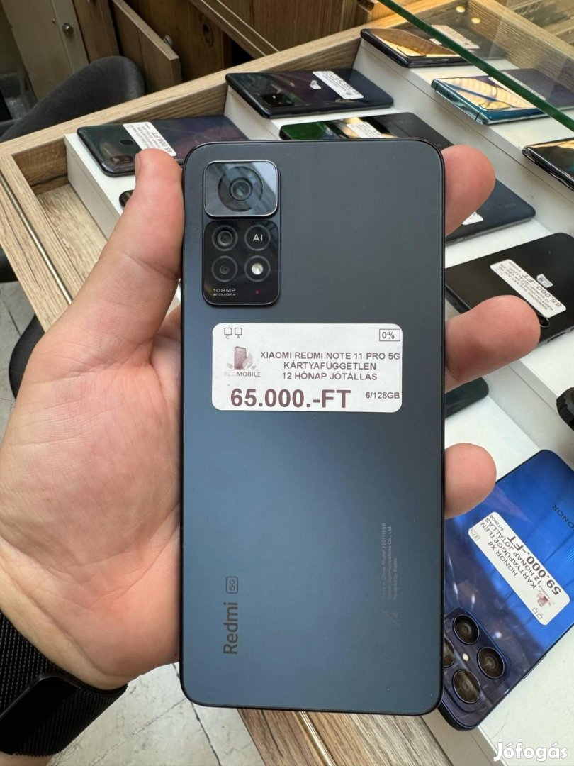Xiaomi Redmi Note 11 Pro 5G Kártyafüggetlen 128 GB, 12 hó garancia