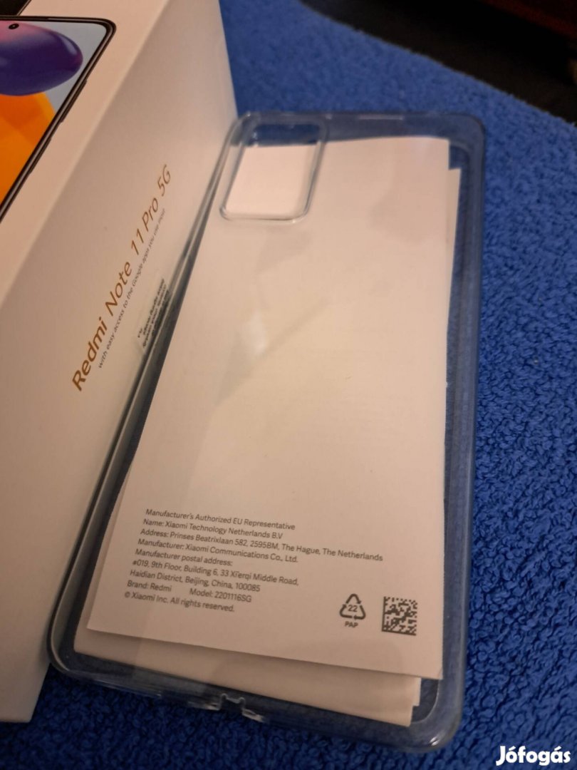 Xiaomi Redmi Note 11 Pro 5G Star Blue független dual s mobiltelefon