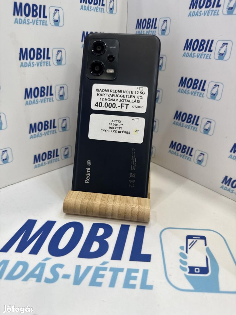 Xiaomi Redmi Note 12 5G Dual Sim 128 GB, 12 hó garancia