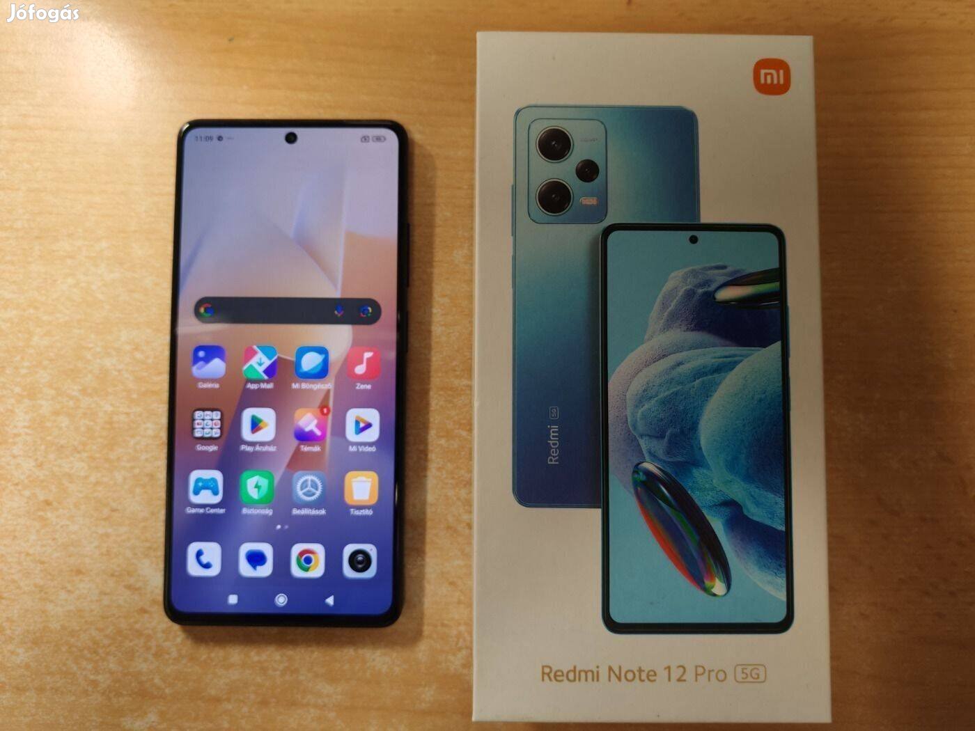Xiaomi Redmi Note 12 Pro 5G 6/128GB Dual Fekete Garis !