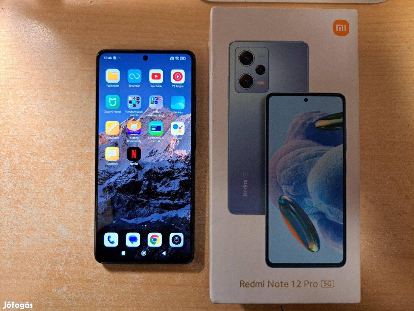 Xiaomi Redmi Note 12 Pro 5G 6/128GB Dual Újszerű Black Garanciás !