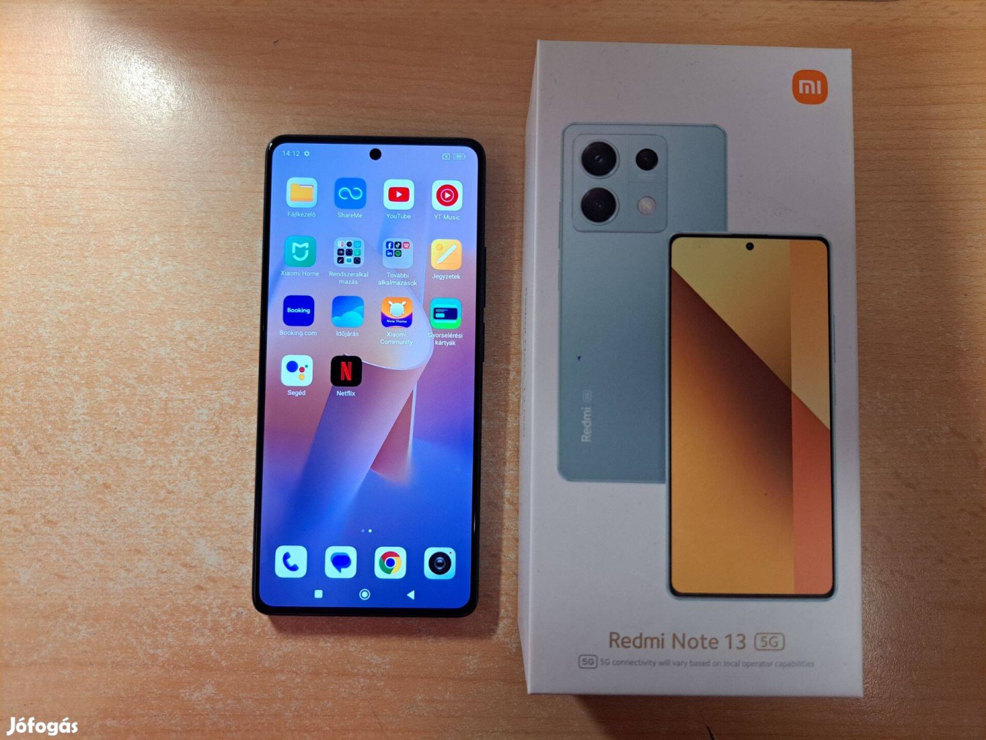 Xiaomi Redmi Note 13 5G 8+4/256GB Dual Újszerű Fekete Garival !