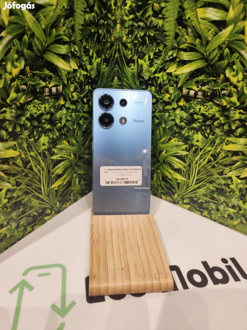 Xiaomi Redmi Note 13 Dual Sim 256 GB, 12 hó garancia