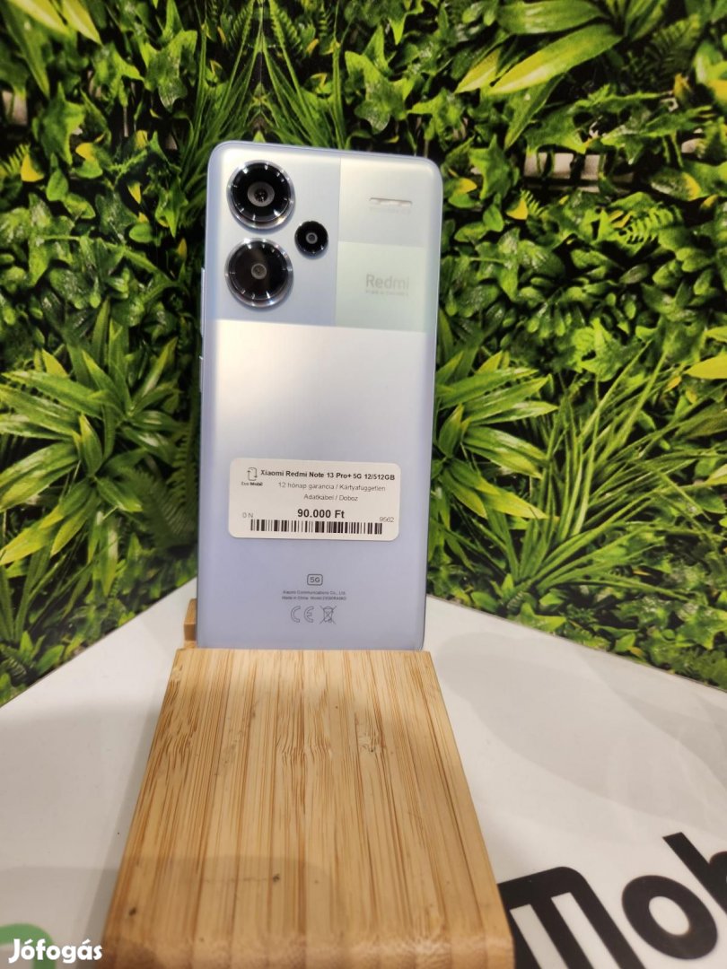 Xiaomi Redmi Note 13 Pro+ Dual Sim 512 GB, 12 hó garancia