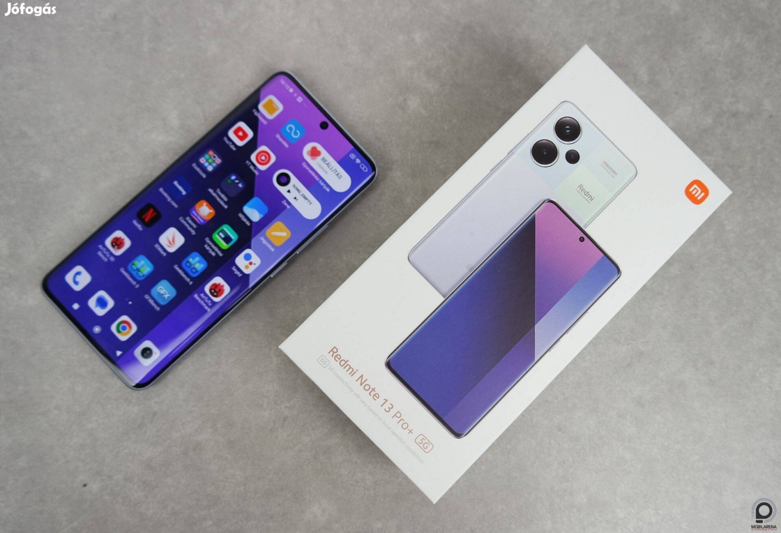 Xiaomi Redmi Note 13 pro+ 5g ( 12/512gb ) Lila új