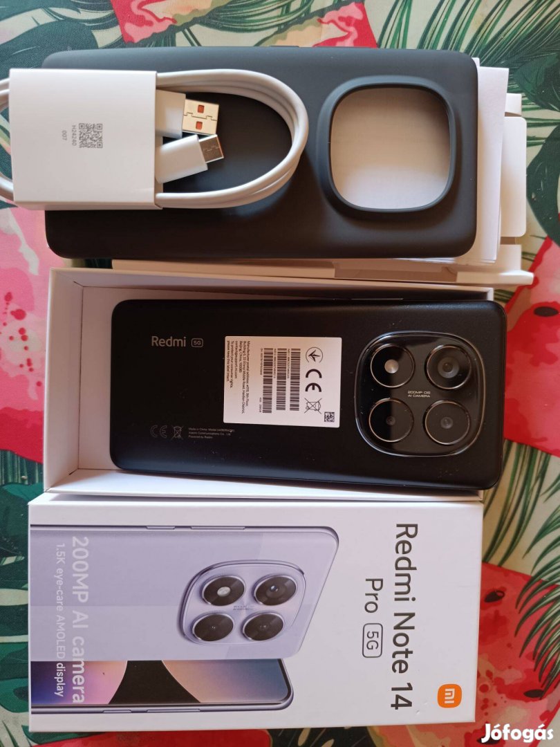 Xiaomi Redmi Note 14 Pro 5G,8Gbram,256GB Rom ,új,eladó