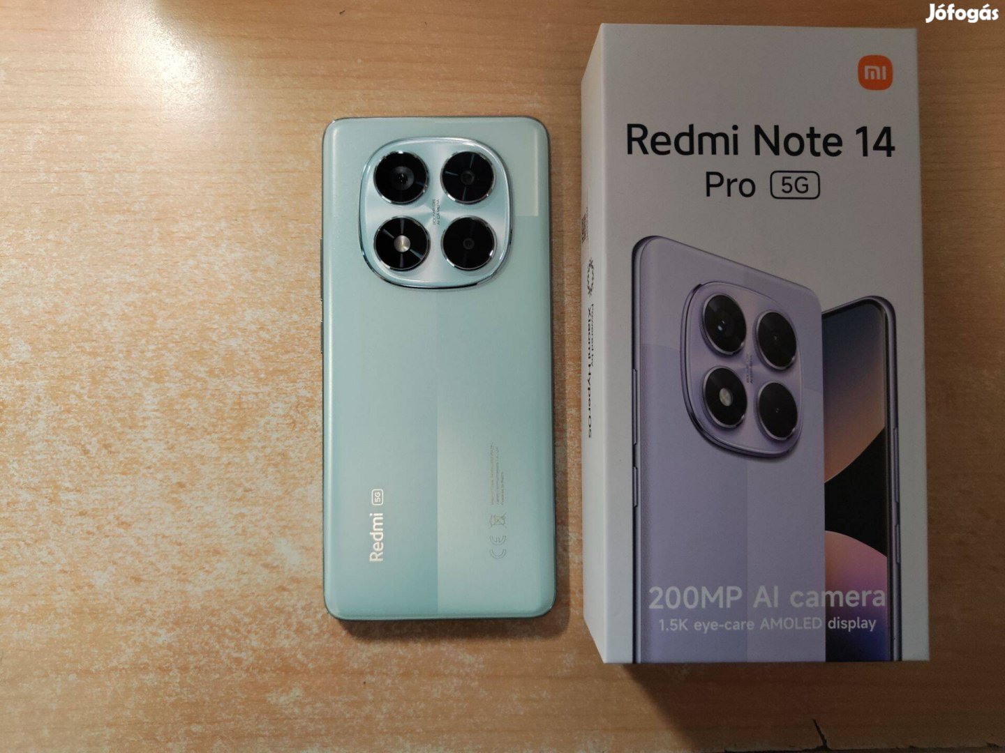 Xiaomi Redmi Note 14 Pro 8/256GB szinte Új Dual Green Garanciás !