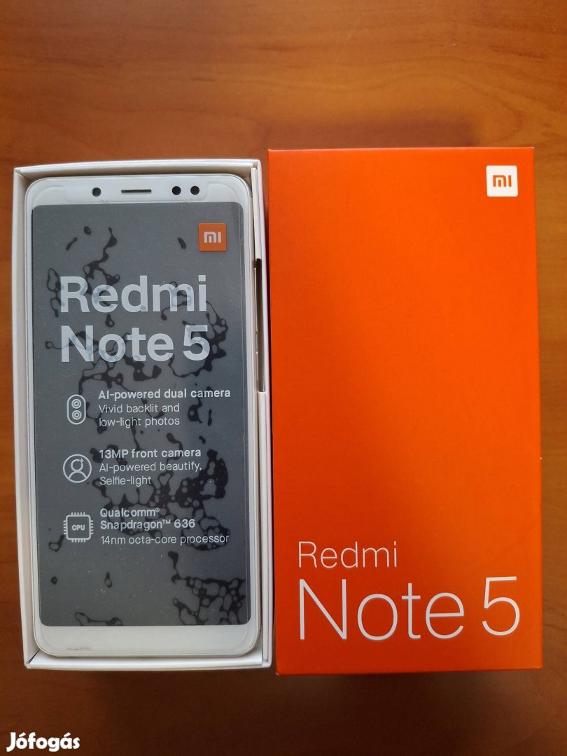 Xiaomi Redmi Note 5 Dual sim 64 GB Gold eladó