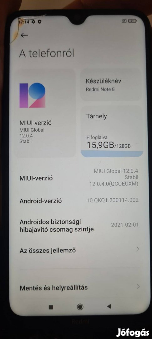 Xiaomi Redmi Note 8