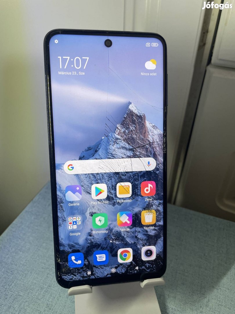 Xiaomi Redmi Note 9 Pro 8GB/128GB kártyafüggetlen! Üveg sérült