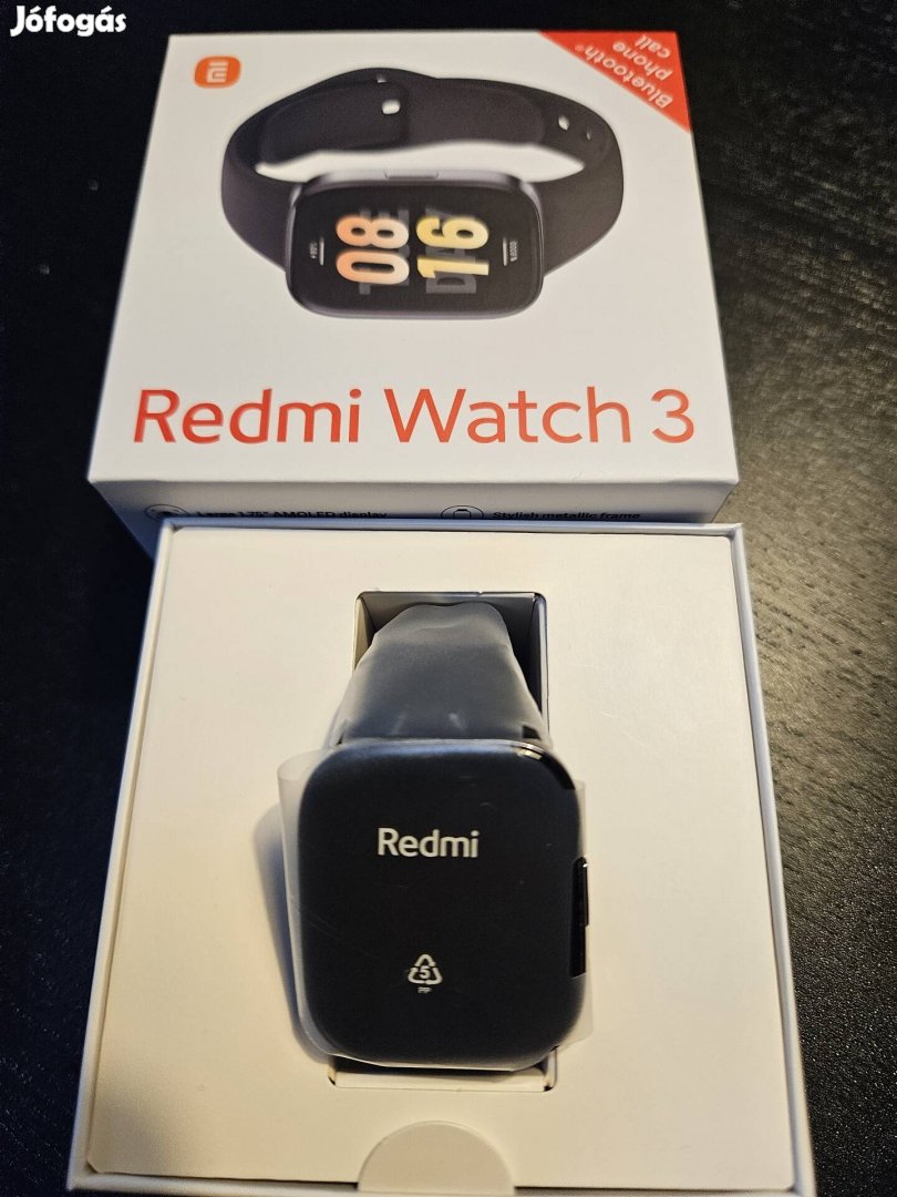 Xiaomi Redmi Watch 3 okosóra fekete