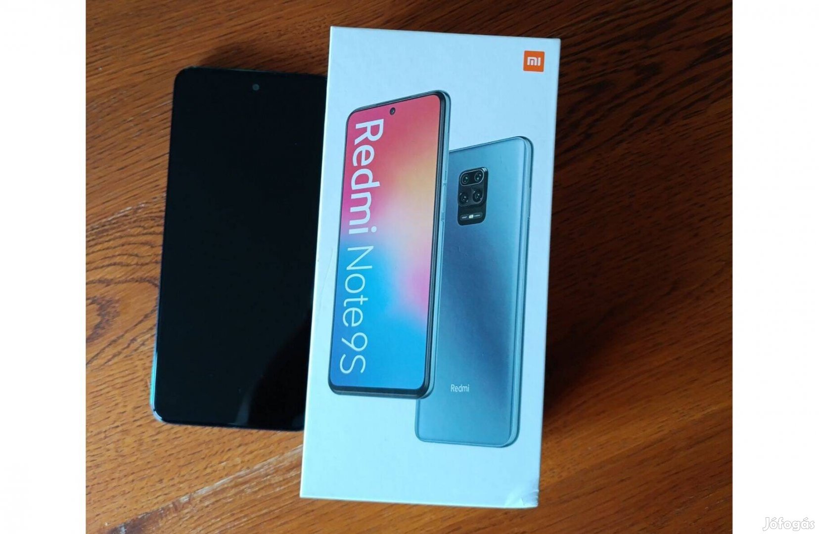 Xiaomi Redmi note 9s gyári csomagolásban, kijelzővédővel