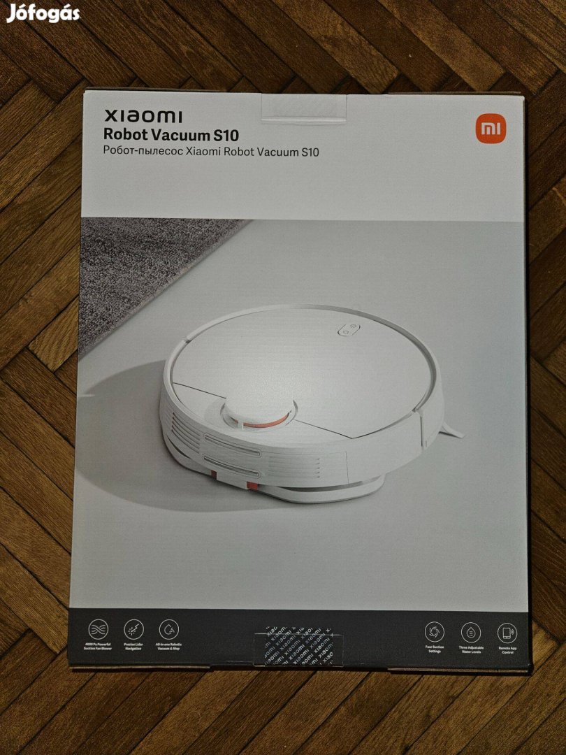 Xiaomi Robot Vacuum S10 okos robotporszívó