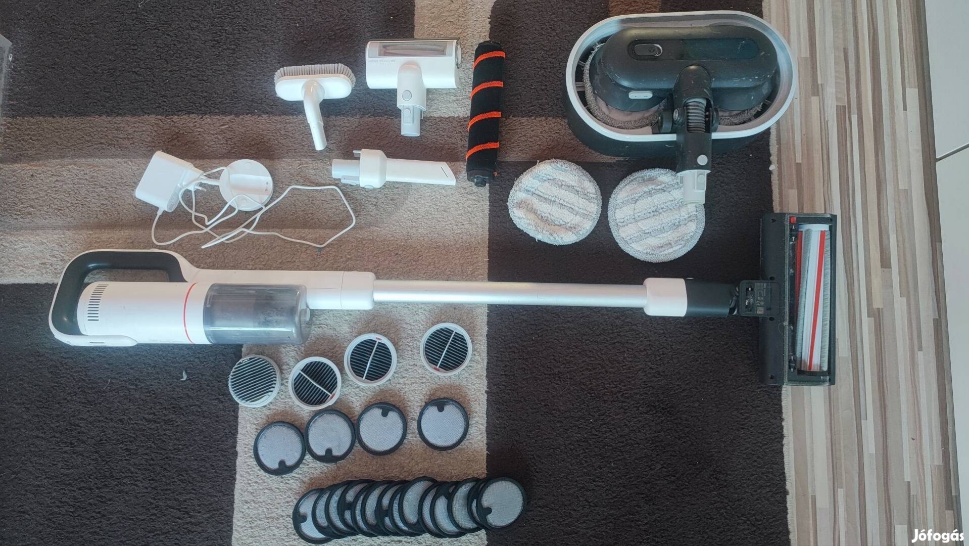 Xiaomi Roidmi X20S porszívó alkatrészei. A motor hibás!!!!