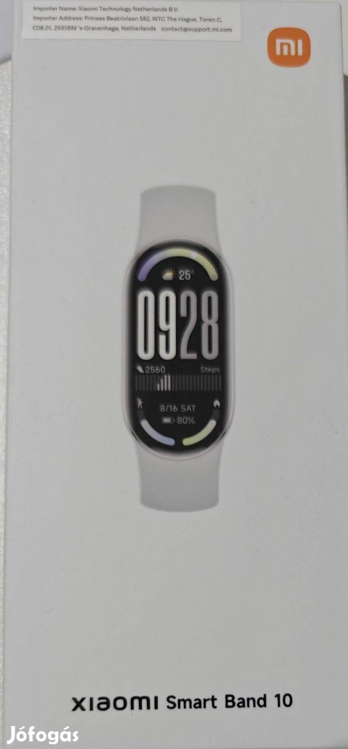 Xiaomi Smart Band 10 okosóra